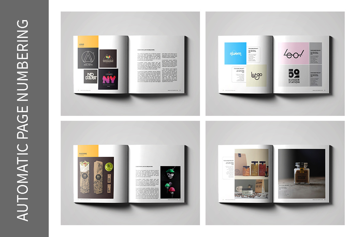 Graphic Design Portfolio Template, a Brochure Template by Canden Studio (Photo 4 of 6)