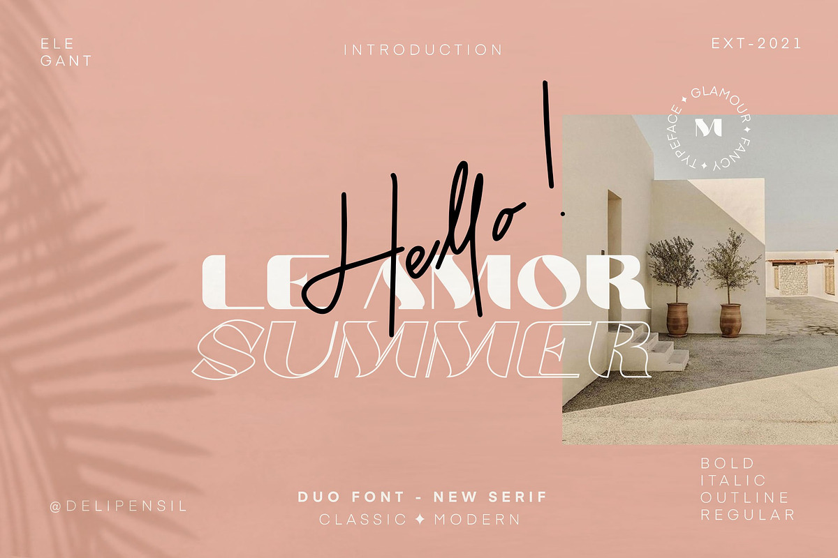 10+ MODERN FONT BUNDLE SALE, a Serif Font by delipensil (Photo 22 of 27)