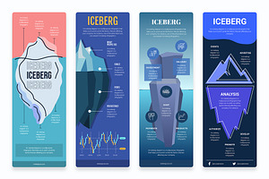 Iceberg Infographic Templates