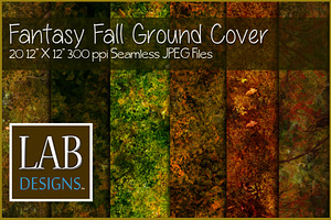 Seamless Fantasy Fall Ground Cover