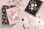 Meadow of Flowers Vector Collection, a Texture Illustration by Pati Paints (Thumbnail 4 of 12)
