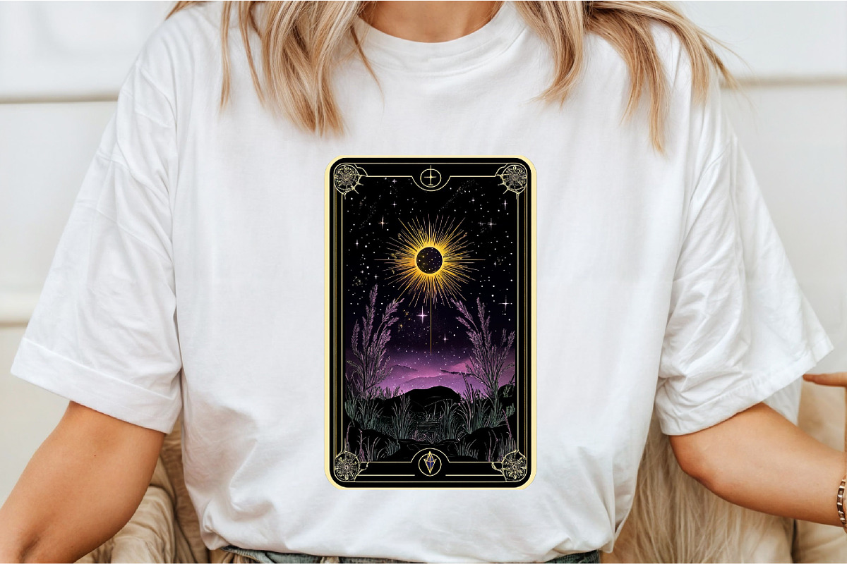 Obsidian Veil Oracle _ Card Tarot, an Illustration by SinaCreation (Photo 2 of 5)