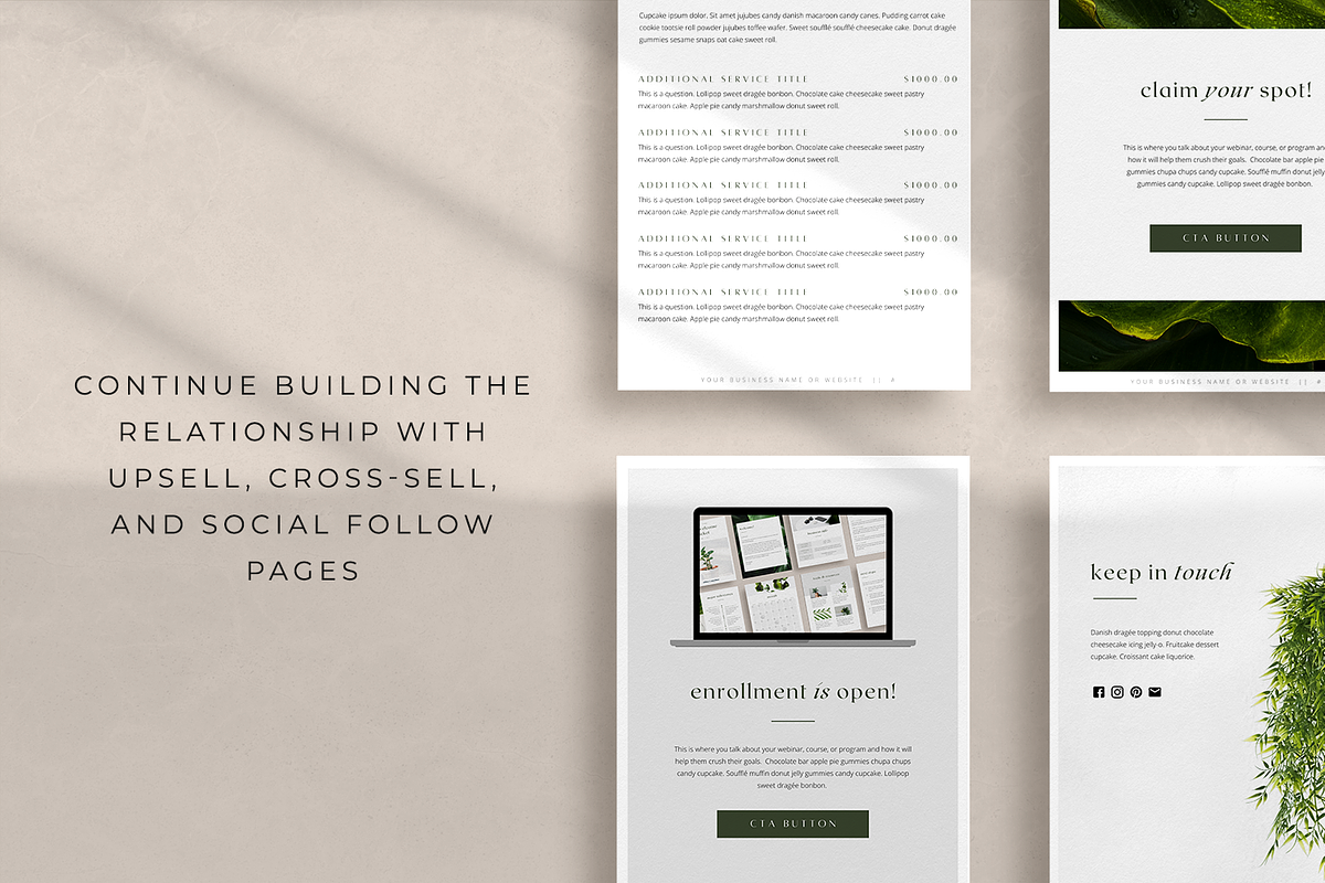 Fiona Client Goodbye Packet Template, a Presentation Template by Atlas & Anchor Designs (Photo 5 of 8)