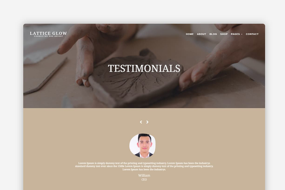 Lattice Glow - Blog WordPress Theme preview 6