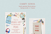 Back To School Cottagecore Images, a Decorative Illustration by whiteheartdesign (Thumbnail 2 of 19)