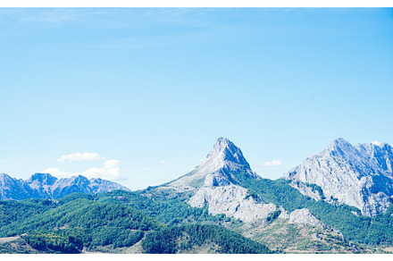 Gilbo Peak in Riano, Spain