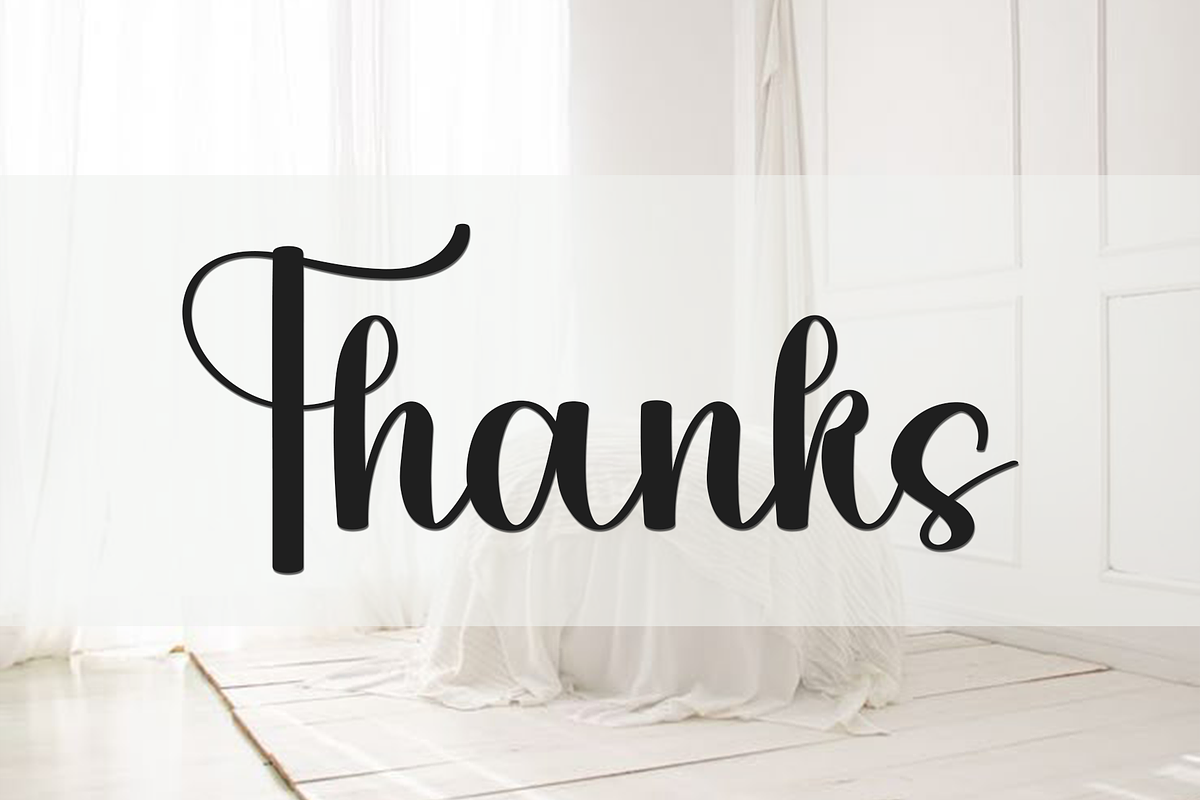 Thinking, a Handwritten Font by InermediaSTUDIO (Photo 5 of 8)