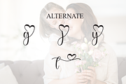 Mothersday | Script Font, a Handwritten Font by Scratchones (Thumbnail 8 of 9)