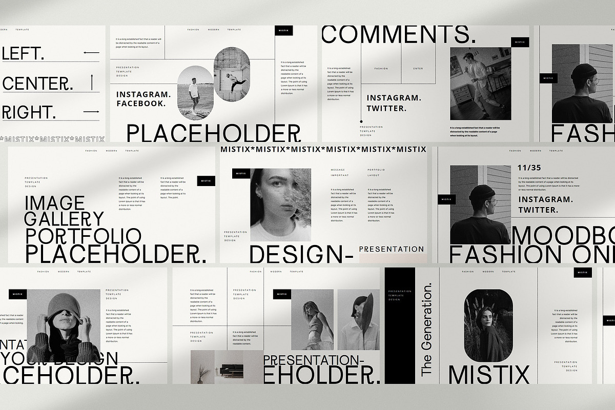 Mistix Presentation Template preview 6