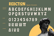 Reliction - Display Font, a Script Font by Alpaprana (Thumbnail 7 of 10)