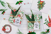 Christmas watercolor collection, a Seasonal Illustration by DamriNa art (Thumbnail 4 of 9)
