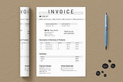 Invoice Template Layout, a Stationery Template by ContestDesign (Thumbnail 1 of 3)
