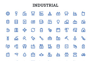 5000 Bold Outline Icons Bundle