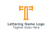 20 Logo Lettering T Template Bundle, a Branding & Logo Template by Acongraphic (Thumbnail 10 of 21)