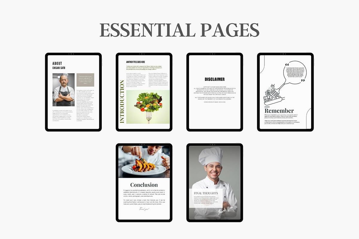 Canva Healthy Cookie E-Book Template, a Templates & Theme by Raytas Studio (Photo 6 of 12)