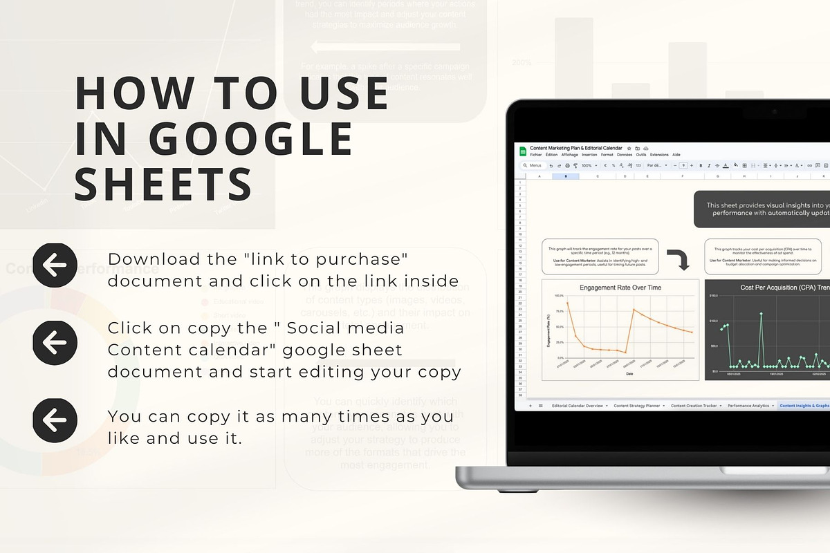 Content Marketing Plan & Calendar, a Marketing Template by Marketello Studio (Photo 3 of 5)