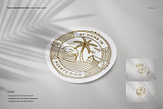 Decals Stickers Mockup Set, a Merchandise Mockup by creatsy5 (Thumbnail 11 of 24)