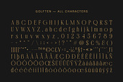 Golften – Art Noveau Serif, a Serif Font by Craft Supply Co. (Thumbnail 6 of 8)
