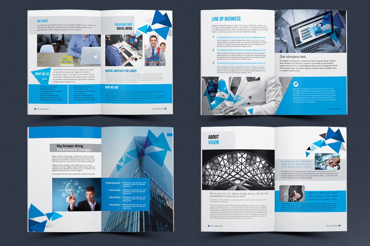 Brochure, a Brochure Template by artico (Photo 3 of 4)