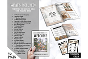 Airbnb Welcome Book Template 35pgs, a Poster Template by Templatables (Thumbnail 2 of 8)