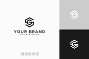 SG Branding Minimalist Logo, a Branding & Logo Template by tkzgraphic (Thumbnail 1 of 2)