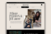 Wix Website Template ECommerce Shop, a Wix Template by Peaches Design (Thumbnail 4 of 7)