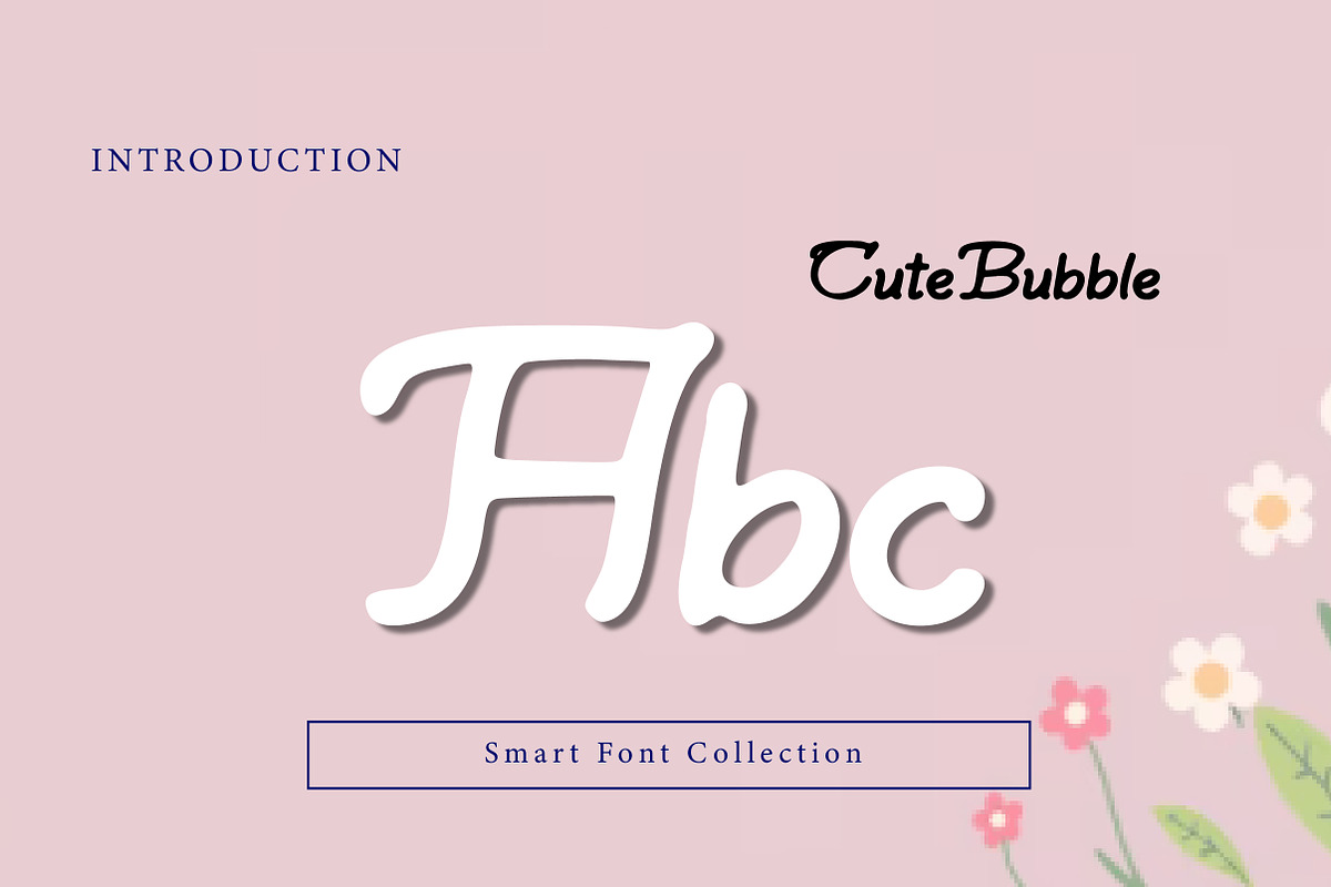 Cute Bubble, a Handwritten Font by Wow Magic (Photo 2 of 3)