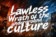 BladeOdessey - Chaos Dangerous Font, a Handwritten Font by HypeWorksCo (Thumbnail 6 of 16)