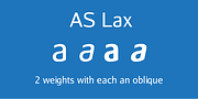 AS Lax, a Sans Serif Font by Aleksandr Sukiasov (Thumbnail 1 of 6)