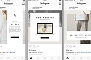 Fashion Social Media Pack • Nanna, a Social Media Template by Nonola (Thumbnail 3 of 9)