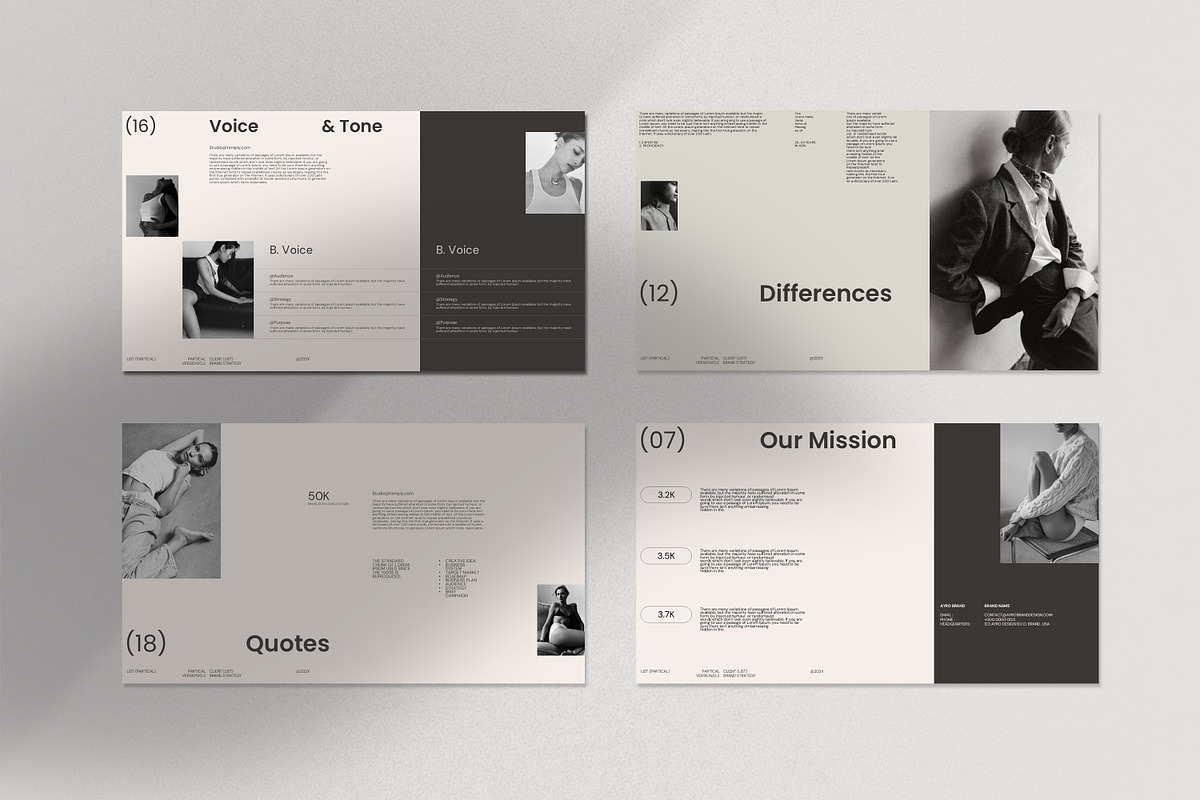Ouro Brand Strategy Presentation, a Presentation Template by Studio Temply (Photo 7 of 12)