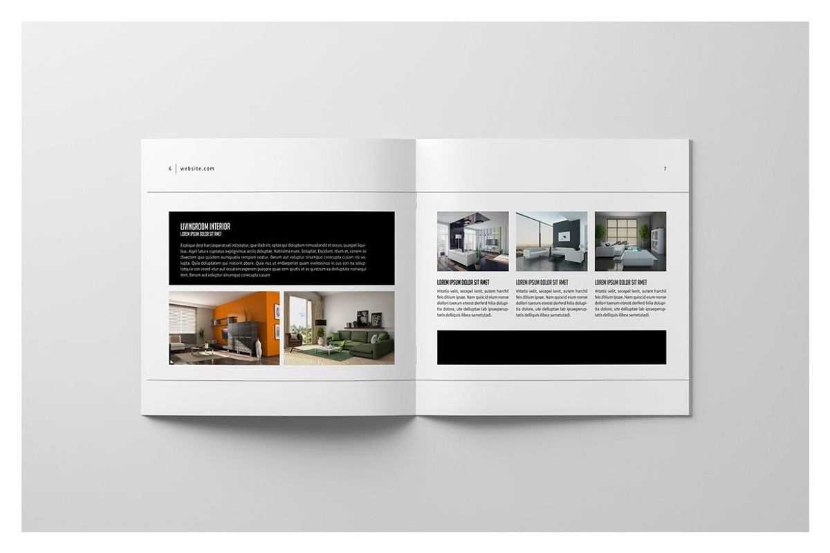 PSD - Square Interior Brochure, a Brochure Template by adekfotografia (Photo 7 of 13)