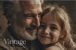 Vintage Paper Photo Effect, a Brushes & More by studiogstock