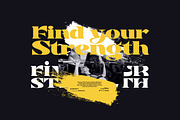Plank Rollouts Display, a Serif Font by Areatype (Thumbnail 6 of 6)