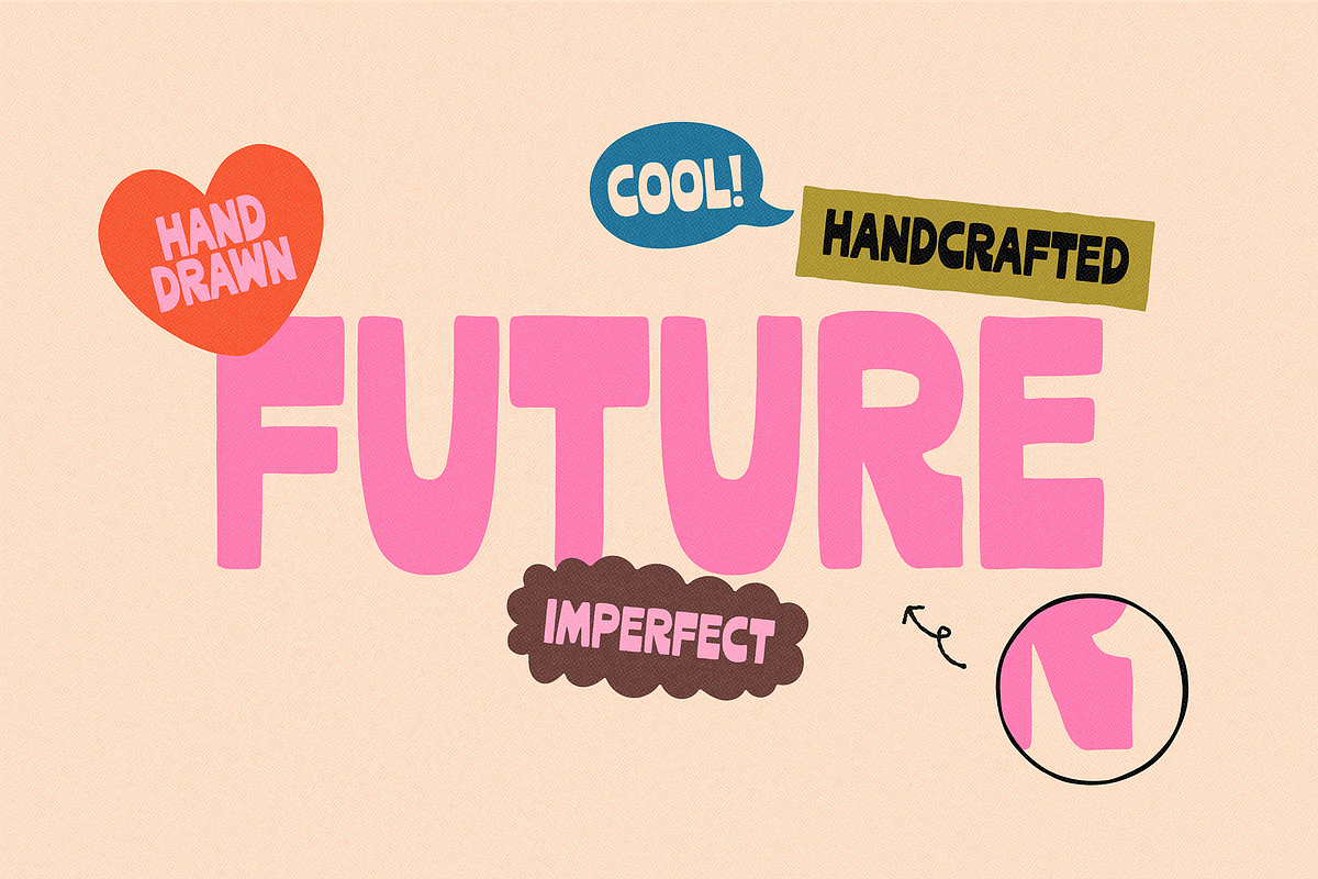 DEAR FUTURE | COOL SANS, a Sans Serif Font by Maria Feliz Fonts (Photo 3 of 10)