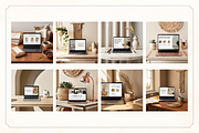 52 Minimalist Laptop Canva Mockups, a Mac Mockup by Matisse Studio (Thumbnail 8 of 10)