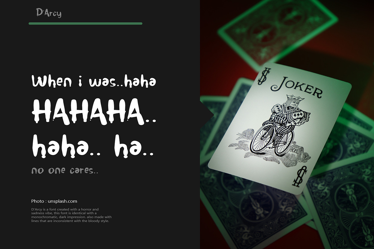 D'arcy Typeface, a Font by Phoenix Dungeon (Photo 3 of 9)