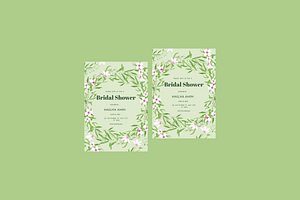 Bridal Shower Invitation Card