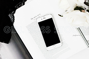Styled Stock iPhone Mockup PNG, an iPhone Mockup by Girl Boss Stock (Thumbnail 2 of 2)