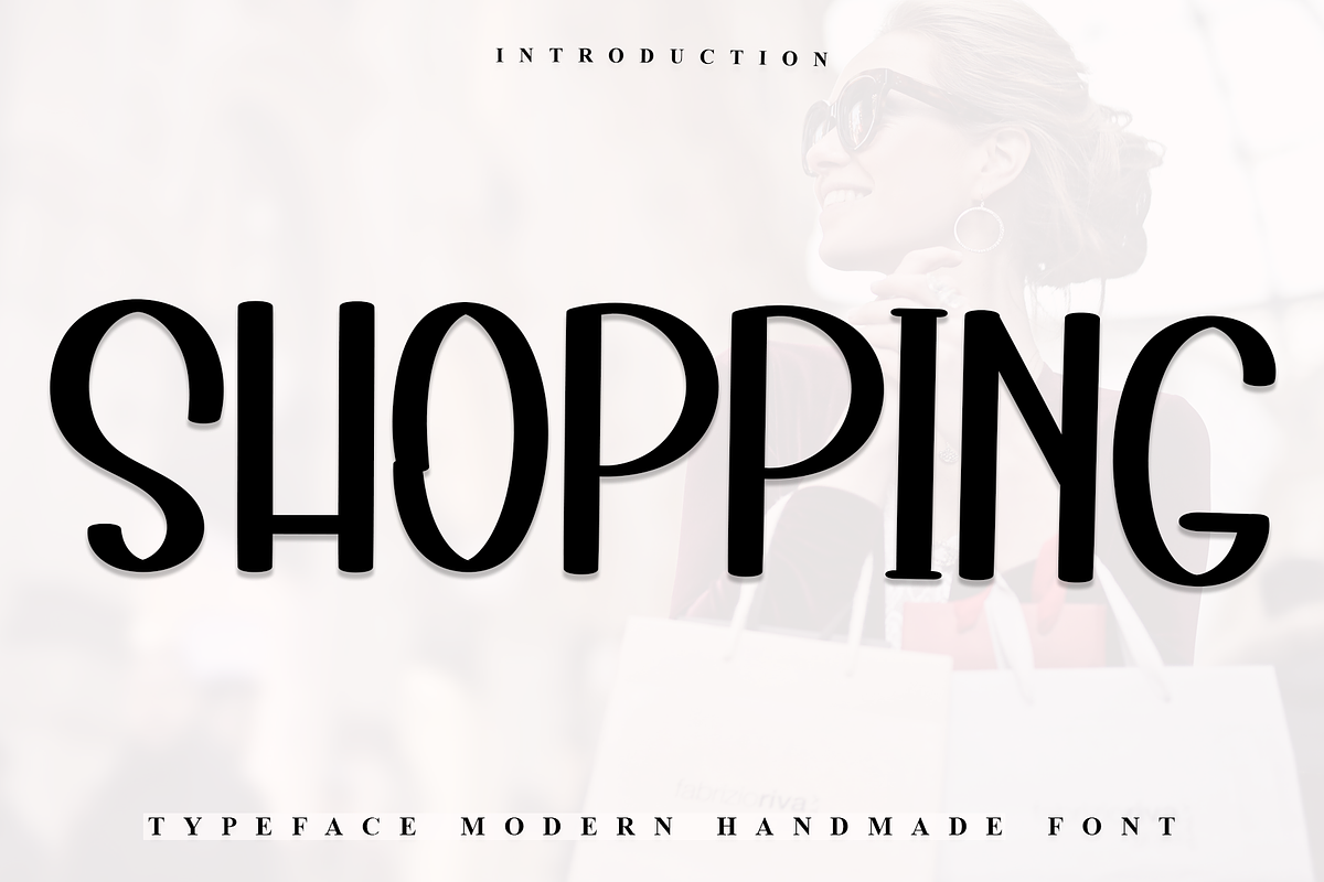Shopping, a Serif Font by InermediaSTUDIO (Photo 1 of 7)