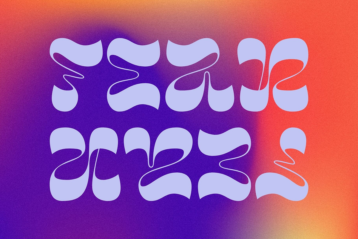 Bome - Retro Psychedelic Font, a Font by Nirmana Visual (Photo 7 of 9)