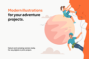 Outdoor Activities Illustration, a Person Illustration by graphicsauce (Thumbnail 3 of 6)