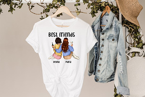 Best Friend Clipart Friends Or Siste