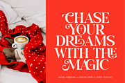 Amore Christmas - Christmas Font, a Serif Font by Keithzo (Thumbnail 4 of 8)