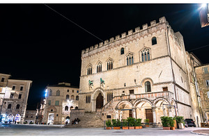Priori Palace in Perugia, Italy, an Architecture Photo by Leonid Andronov