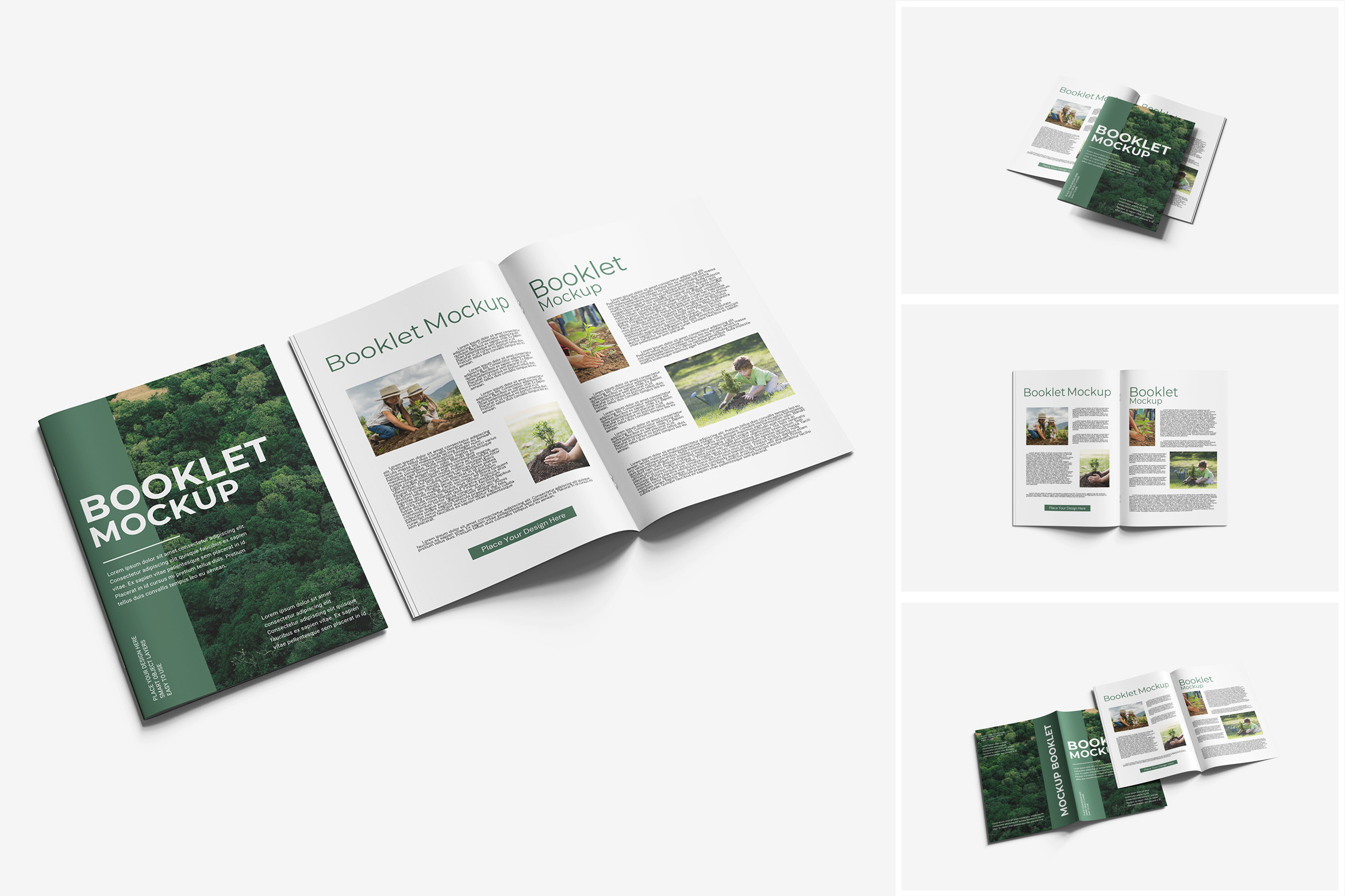 Booklet Mockup, a Product Mockup by MrLetters