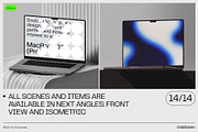 (26) MacBook Pro 16 mockups, a Mac Mockup by Creatoom (Thumbnail 5 of 11)