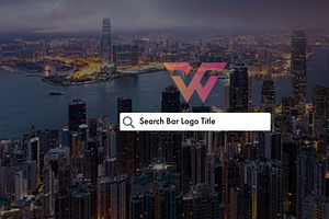 Search Bar Logo Title - MOGRT, a Templates & Theme by Josep Motion