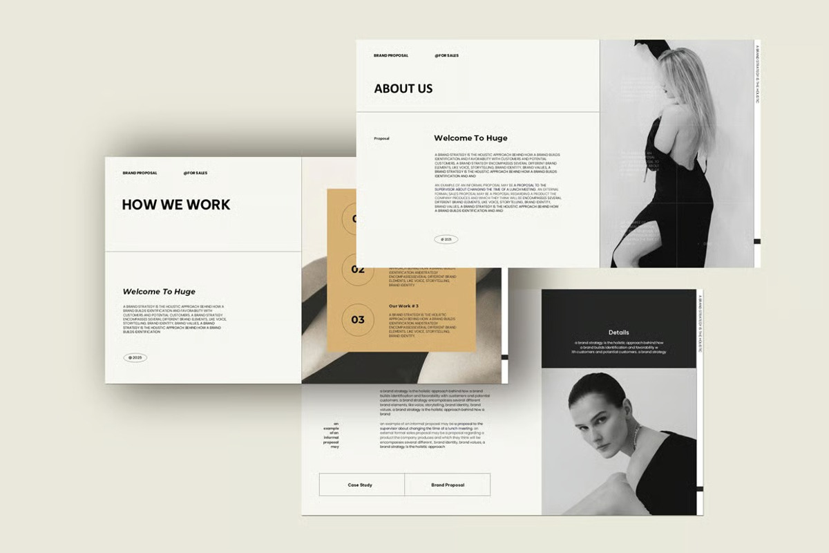 Brand Proposal Presentation Template, a Presentation Template by Fit-tee (Photo 6 of 8)