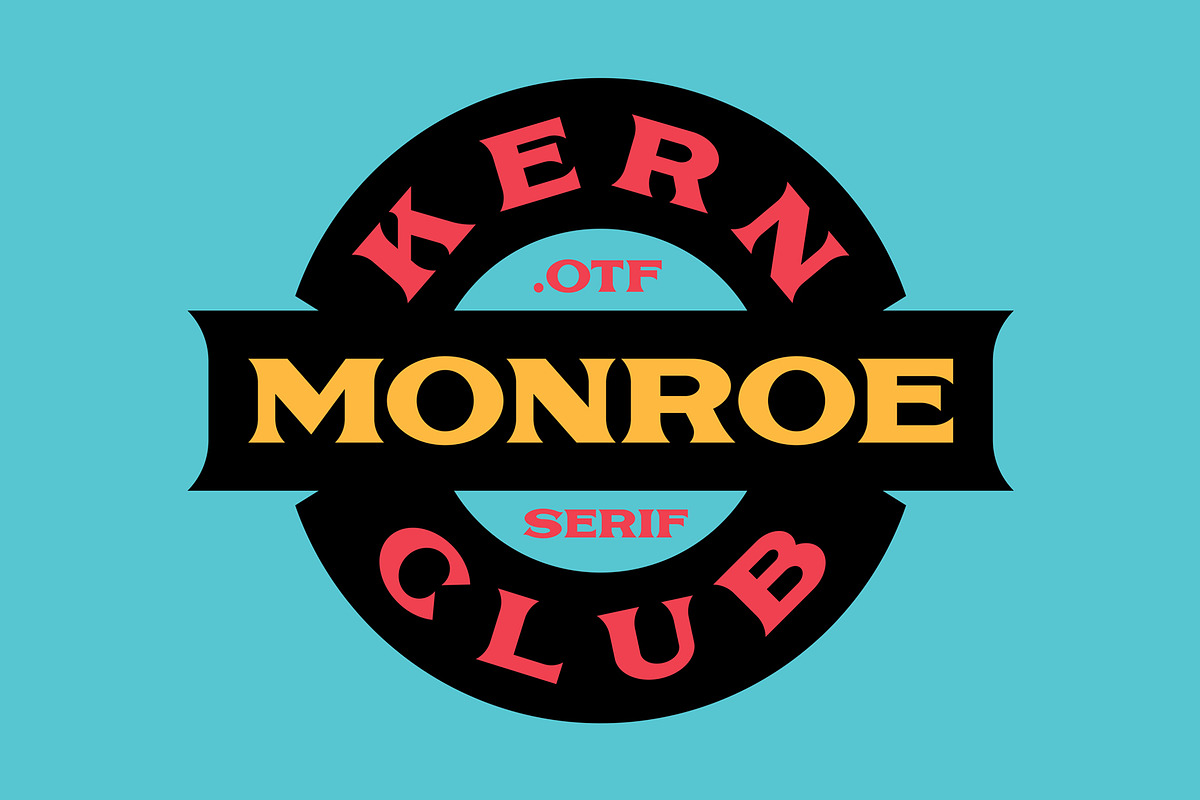 Monroe Serif Font, a Serif Font by Kern Club (Photo 3 of 4)